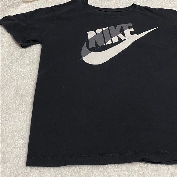 Nike Mens size large black short sleeve tee shirt with “Nike” print ¥ - Picture 9 of 16